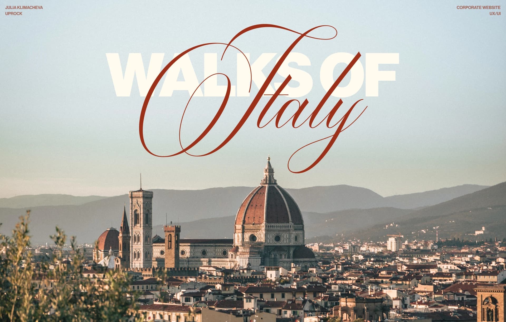 Walks of Italy Website