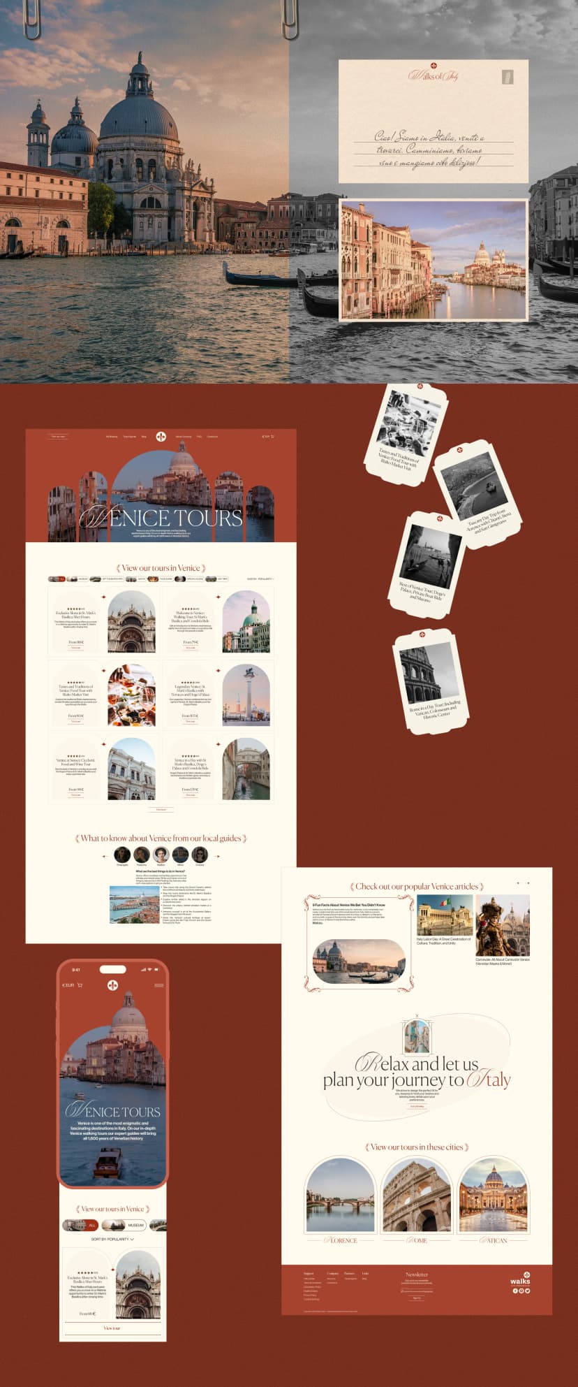Walks of Italy Website - Screenshot 4