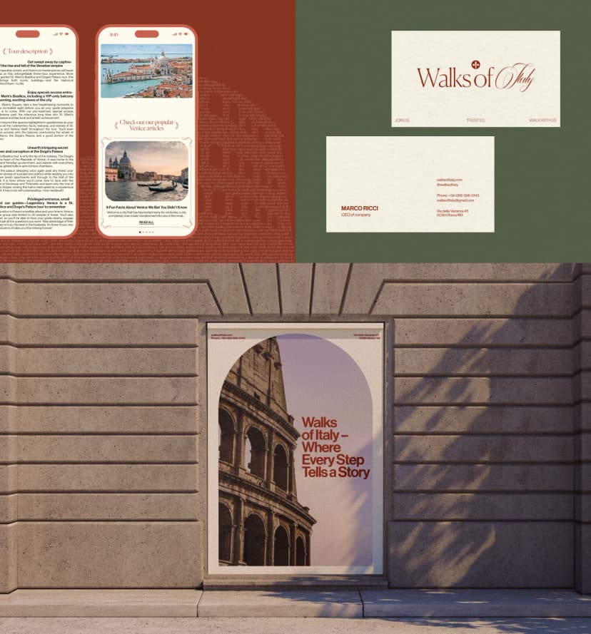 Walks of Italy Website - Screenshot 6