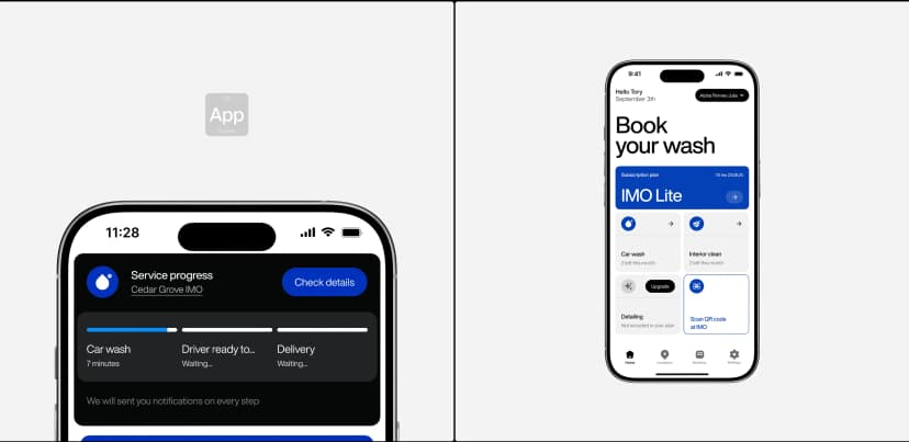 Imowash Website & Branding - Screenshot 2