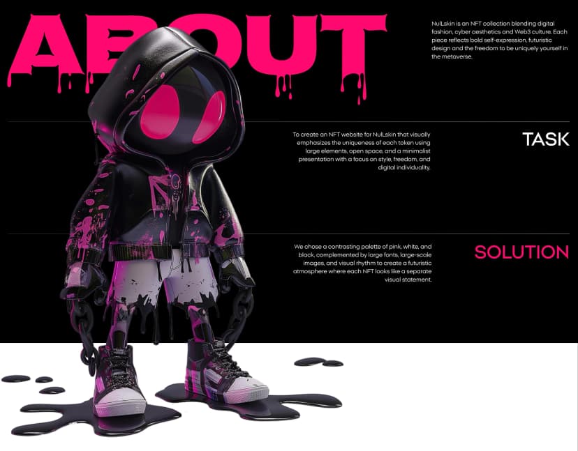 NFT Landing Page - Screenshot 2