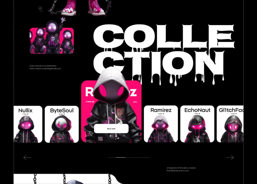 NFT Landing Page - Screenshot 5