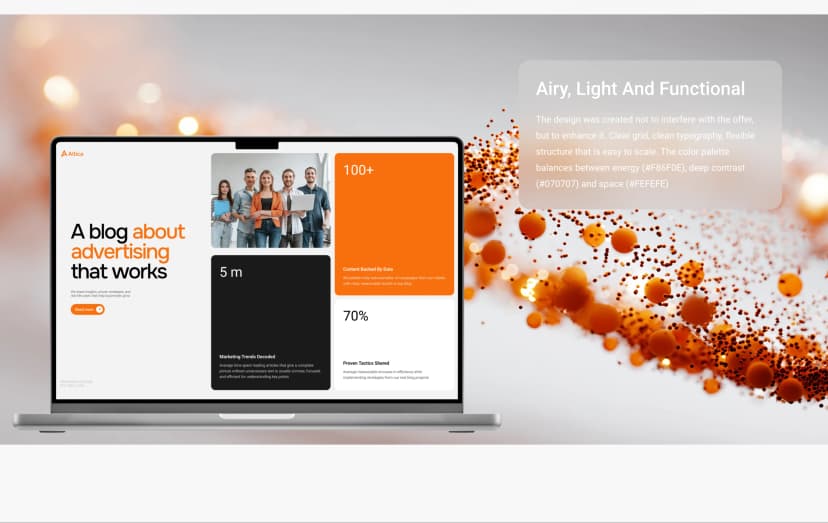 Altica Website - Screenshot 4